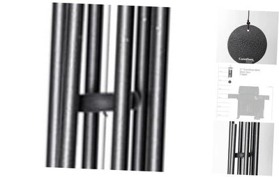  por Wind River - Carillón de viento de 27 pulgadas para patio, patio trasero, jardín, vena plateada Foto 1 de 4