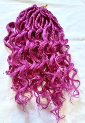 JUEGO COMPLETO Rastas HECHAS A MANO Locs TRENZA EN Extensiones de Cabello Rastas Foto 1 de 4