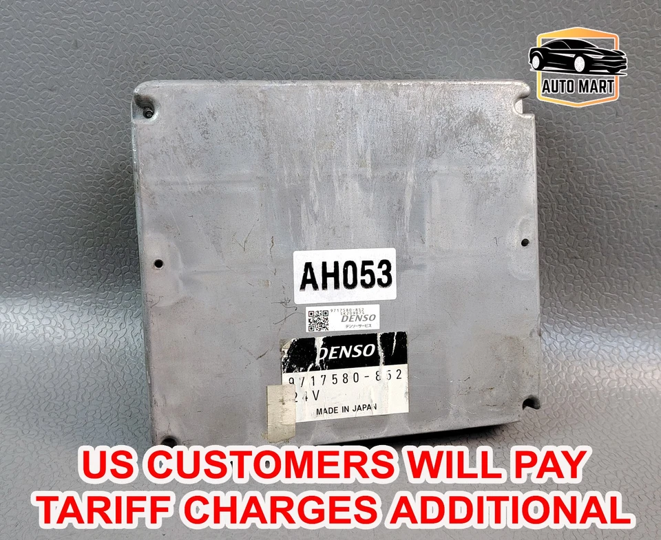 HINO DUTRO XZU306 S05D Engine Control MODULE Unit ECM ECU ECD 9717580-852 - Image 1 of 4