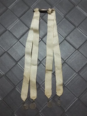 marque page de bible en soie et en argent - Immagine 1 di 2