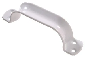 Hillman 851901 Extra Heavy Duty Door Pull 7" White Vinyl Coated Outdoor Hardware - Picture 1 of 3