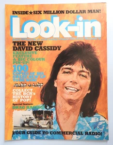 Look-in Magazine #33 9th Aug 1975 David Cassidy Tomorrow People Bay City Rollers - Picture 1 of 3