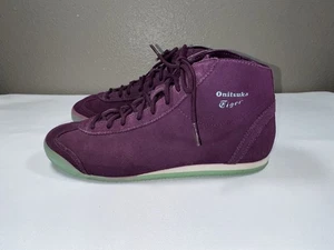 RARE Onitsuka Tiger Mexico 66 Mid Runner Purple Plum Suede Size 7 Sample - Picture 1 of 11