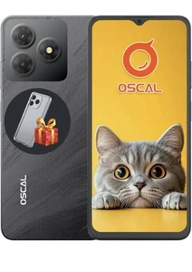 Smartphone OSCAL Flat 2C 2025 Android 14 6GB+64GB Dual SIM 5000mAh Nero ⭐️Nuovo - Foto 1 di 9