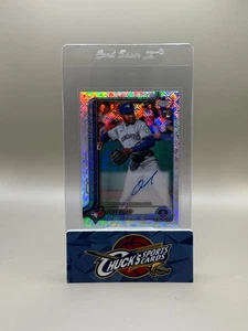 2025 Topps Chrome Logofractor Orelvis Martinez Rookie Auto Blue Jays #RAOM - Picture 1 of 2