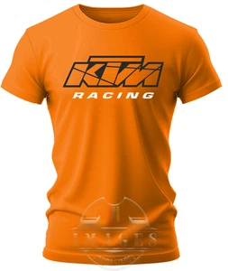 T-SHIRT KTM RACING MAGLIETTA UNISEX MOTO SPORT ENDURO CROSS - Picture 1 of 2