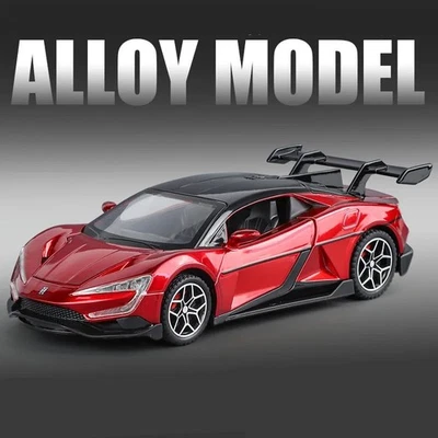 1/32 BYD Yangwang U9 Alloy Sports Car Model Diecasts Metal Sound Light Toys Gift - Image 1 of 4
