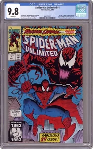 Spider-Man Unlimited 1D CGC 9.8 1993 4063190023 1st app Shriek - Picture 1 of 2