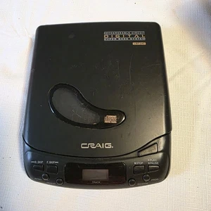 Craig JC6111C Portable CD Player Super Bass System 1996 Vintage  Tested, WORKS - Bild 1 von 8
