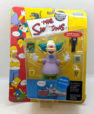 Playmates The Simpsons - Krusty the Clown Figure – 99114 - NEW! - Image 1 of 4
