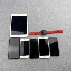 5 iPhones and 1 Apple Watch I iPad for parts or repair - Afbeelding 1 van 11