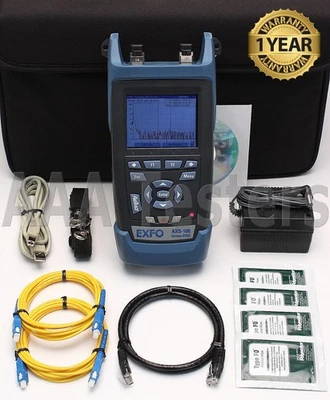 EXFO AXS-100 Mini Access SM 1310 1550 1625nm Live Fiber OTDR 100 AXS-100-023B - Image 1 of 4