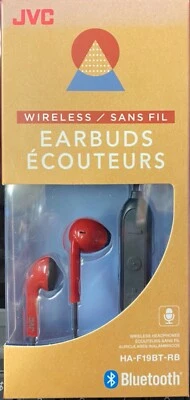 JVC Wireless Earbuds (HA-F19BT-RB J) - Image 1 of 2