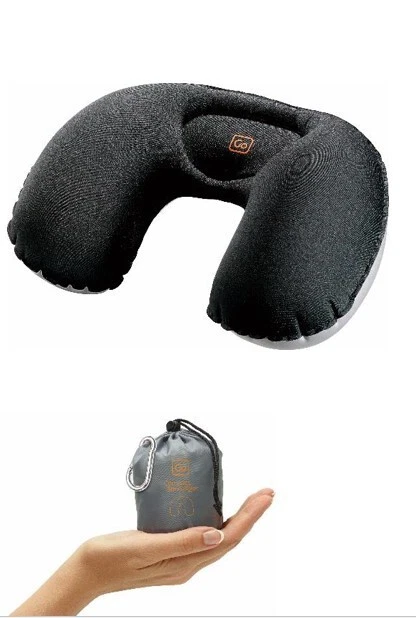 Go Travel Compact Snoozer Inflatable Travel Neck Pillow w/ Flat Back - Image 1 of 1