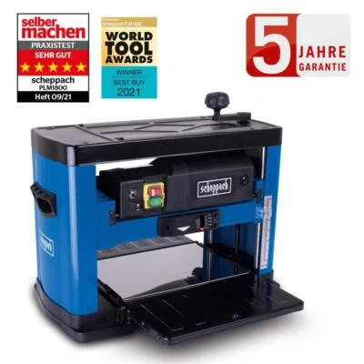 Scheppach Dickenhobel PLM1800 Hobelmaschine Hobel 152mm/330 Durchl.höhe/-breite - Bild 1 von 4