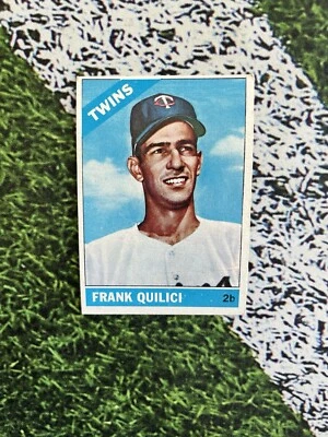 1966 Topps Baseball Frank Quilici #207 EX Condition Low Cost Shipping  - Image 1 of 2
