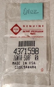 4371598 SPARK ELECTRODE WHIRLPOOL RANGE - Picture 1 of 2