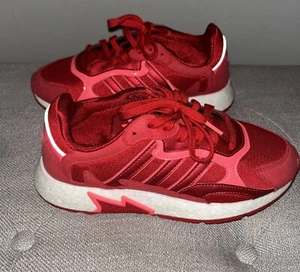 Size 7 - adidas Tresc Run boost Scarlet Red W New Ad - Picture 1 of 7