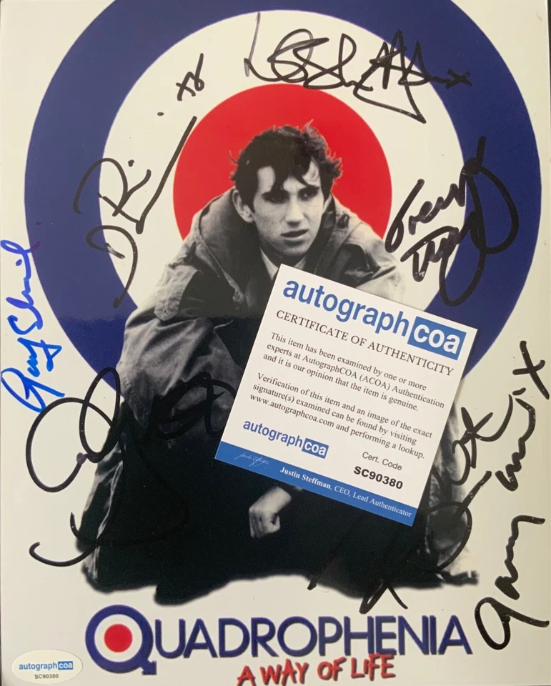 Quadrophenia genuine signed by 7 10x8 photo UACC RACC Trusted dealer ACOA - Image 1 of 1