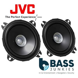 JVC 4" 10cm 420 Watts a Pair Dual Cone Speakers For A Suzuki Swift MK1 Top Dash - Picture 1 of 1