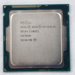 Intel Xeon E3-1241V3 3,50 GHz 4 core 8 MB di cache LGA1150 CPU SR1R4 - Foto 1 di 2