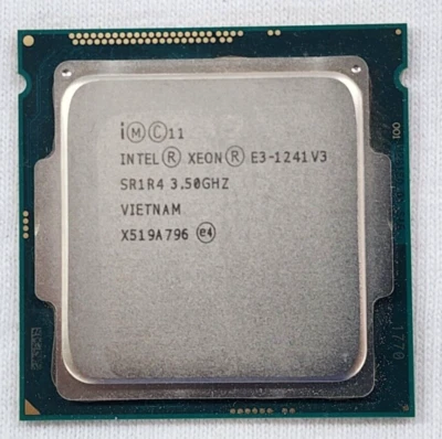 Intel Xeon E3-1241V3 3.50GHz 4-Core 8MB Cache LGA1150 CPU SR1R4 - Image 1 of 2
