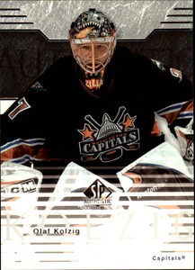 2003-04 SP Authentic Hockey #89 Olaf Kolzig