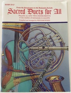 Sacred Duets for All: From the Renaissance to the Romantic Periods Horn in F NEW - Picture 1 of 3