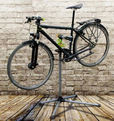 Bicicleta Soporte de Montaje Soporte para Reparación Bicicletas 105-145 CM - Imagen 1 de 4