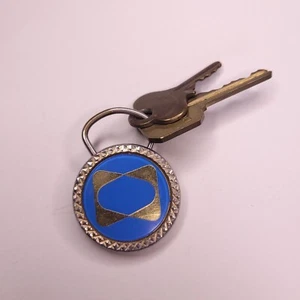 Llavero de metal con llavero de hotel de colección EE. UU. Casino logotipo desconocido motel - Imagen 1 de 4