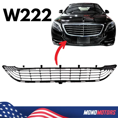 Parrilla de ventilación inferior del parachoques para Mercedes-Benz W222 2014-2017 rejilla del radiador Foto 1 de 4