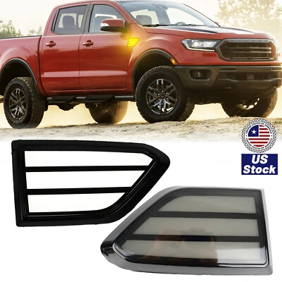 LED Front Fender Side Marker Light Turn Signal Lamp DRL For Ford Ranger 2019-23 - Image 1 of 4