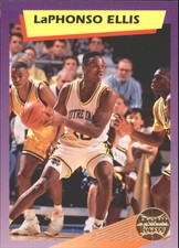 1992 Front Row Dream Picks Gold #92 LaPhonso Ellis#{Career Highlights