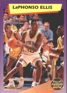 1992 Front Row Dream Picks Gold #92 LaPhonso Ellis#{Career Highlights