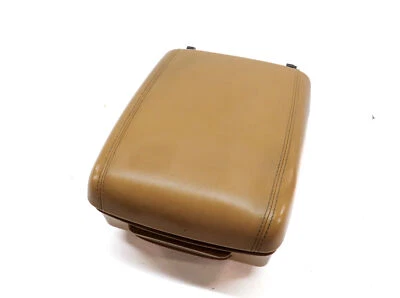 03-10 PORSCHE CAYENNE 955 957 FRONT CENTER CONSOLE ARMREST LID (HAVANA BEIGE) - Image 1 of 4