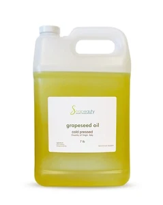 GRAPESEED OIL 100% PURE NATURAL COLD PRESSED 7 LB - Picture 1 of 6