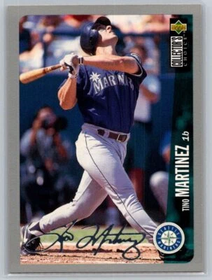 💎1996 Collector's Choice Silver Signature #318 Tino Martinez - Mariners💎 - Image 1 of 2