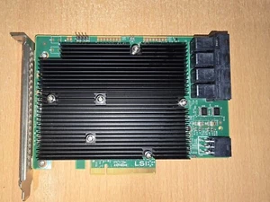 Broadcom LSI 9300-16i IT Mode HBA - 12Gbps SAS/SATA - 16-Port PCIe Card - Afbeelding 1 van 4