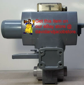 +GF+ A180962 Pneumatic Actuated Valve 1-14(Swiss Made). ND 10, Pmax 7. - Picture 1 of 12