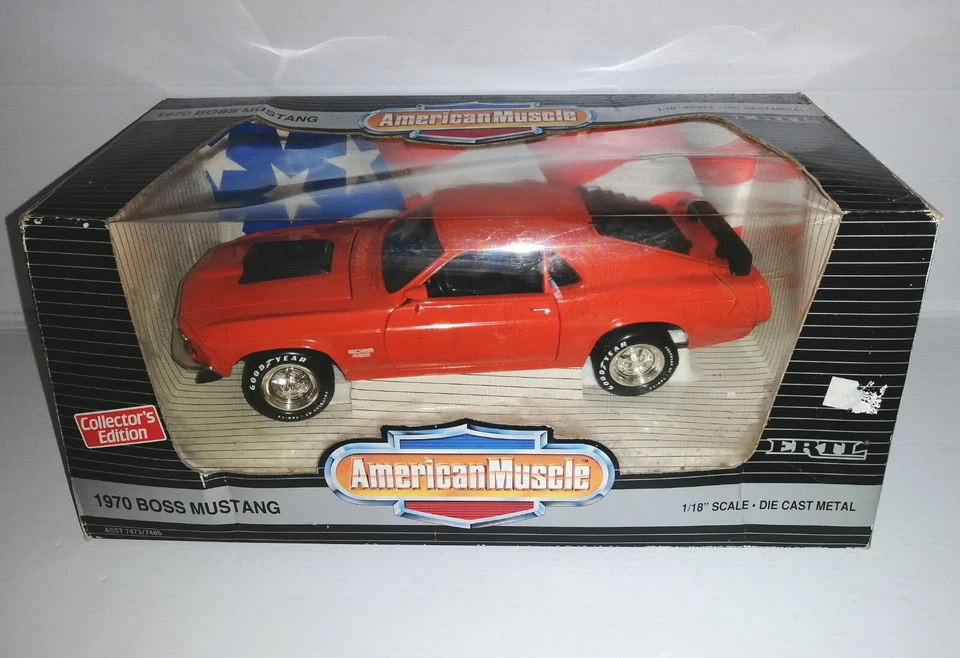 BOSS MUSTANG 1970 REF.7485 ERTL SCALA 1/18 - Immagine 1 di 1
