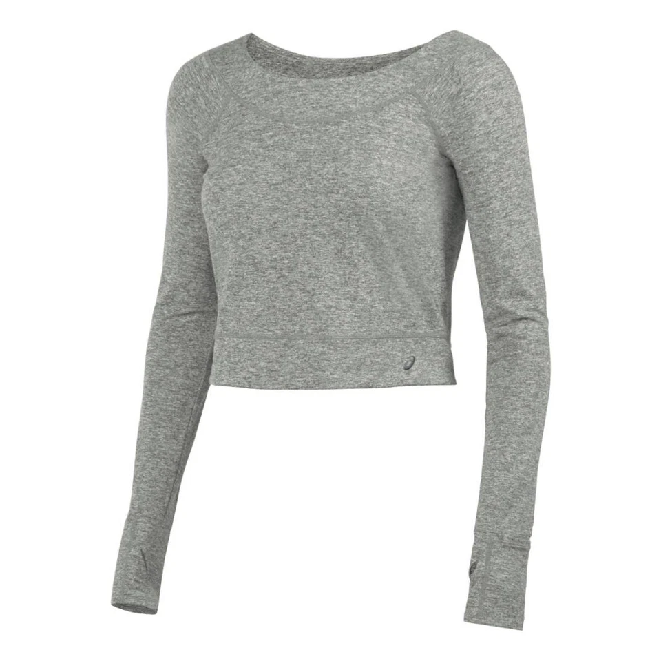 Camiseta de mujer ASICS 302749 ASX Lux cuello barco manga larga talla X-grande Foto 1 de 1