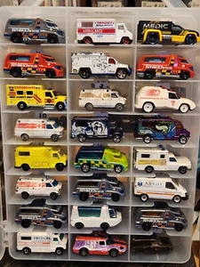 hot wheels/matchbox AMBULANCE (case #124) - Picture 1 of 25