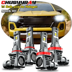 Faros LED de 2,8 L para Chevy Colorado WT 2015-2023 doble cabina bombillas de haz alto y bajo - Imagen 1 de 12