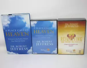 Robert Jeffress A Place Called Heaven -CD/DVD Sermons, Book + Reigniting CD/DVD - Picture 1 of 5