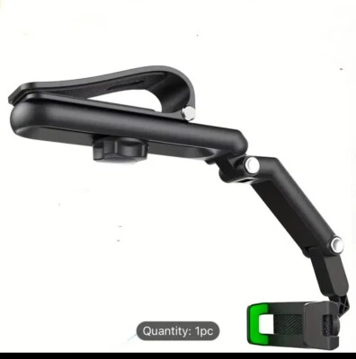 Sun Visor Cell Phone Holder Mount Clip Compatible with iPhone & Samsung - Image 1 of 4