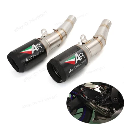 Silenciadores silenciadores catalizador de reserva tubo de escape 61 mm para Yamaha YZF R6 2006-2023 Foto 1 de 4