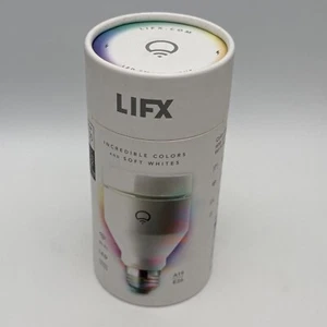 LIFX Multi Colored 1100-Lumen Dimmable A19 LED Light Bulb - NEW SEALED - Picture 1 of 10