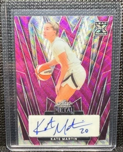 🏀 Kate Martin - 1/1 - Auto - Leaf Women of Sport - Iowa Hawkeye/ Las Vegas Aces - Picture 1 of 8