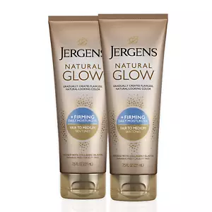 Natural Glow FIRMING Self Tanner Body Lotion Tone Sunless Tanning Moisturizer - Picture 1 of 12