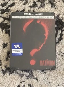 The Batman - 4K Steelbook (neu versiegelt AUSVERKAUFT! OOP HTF BBY DC Marvel Comics) - Bild 1 von 10
